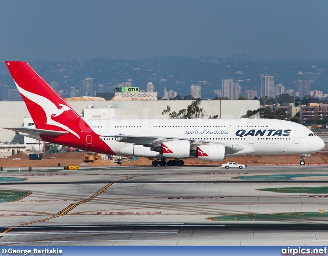 VH-OQI, Airbus A380-800, Qantas