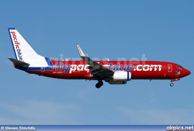 VH-VOQ, Boeing 737-800, Pacific Blue Airlines