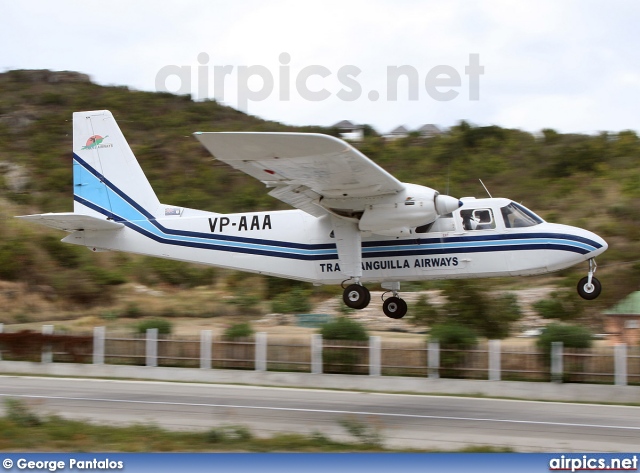 VP-AAA, Britten-Norman BN-2A Islander, Trans Anguilla Airways 