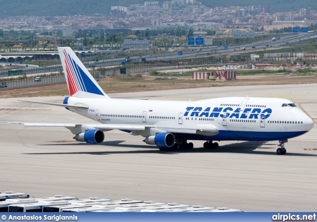VP-BGW, Boeing 747-300, Transaero