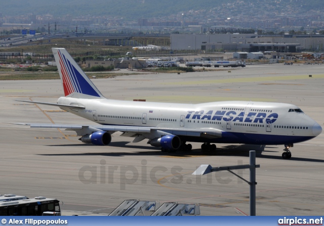 VP-BGX, Boeing 747-300, Transaero