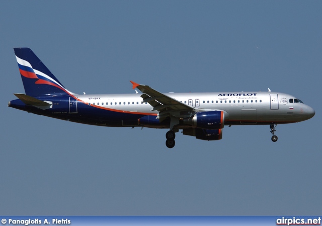 VP-BKX, Airbus A320-200, Aeroflot