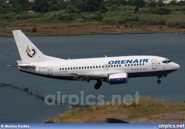 VP-BPF, Boeing 737-500, Orenair