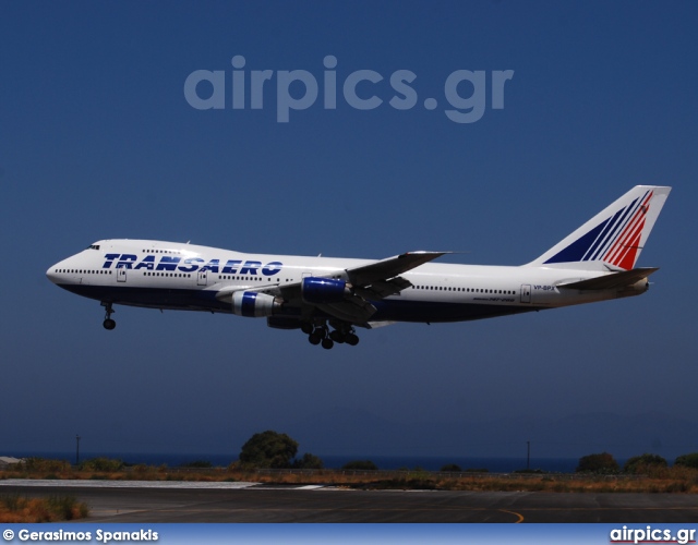 VP-BPX, Boeing 747-200B, Transaero