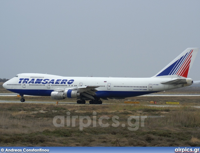 VP-BQB, Boeing 747-200B, Transaero