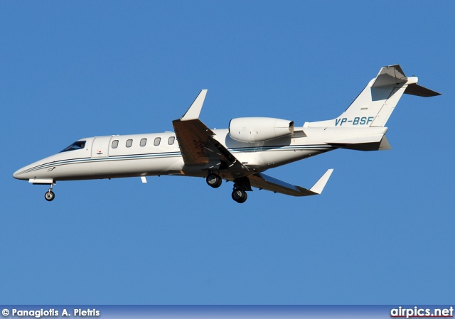 VP-BSF, Bombardier Learjet 45, Private