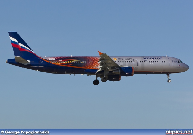 VP-BTL, Airbus A321-200, Aeroflot