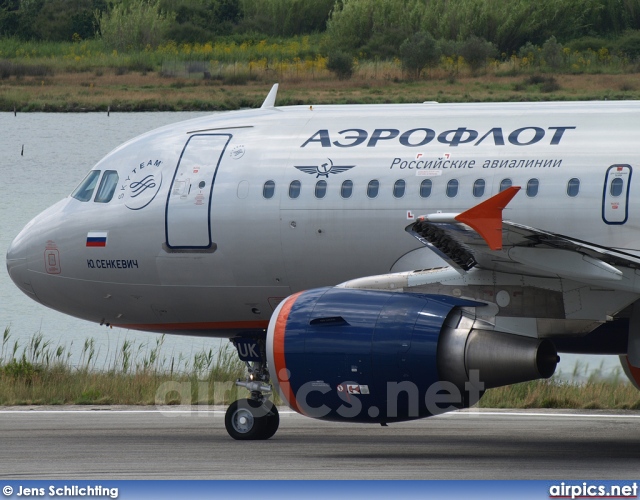 VP-BUK, Airbus A319-100, Aeroflot