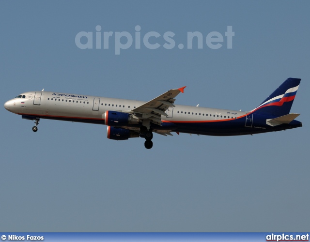 VP-BUP, Airbus A321-200, Aeroflot