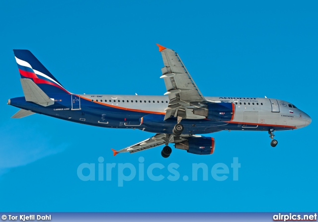 VP-BWF, Airbus A320-200, Aeroflot