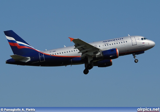 VP-BWG, Airbus A319-100, Aeroflot