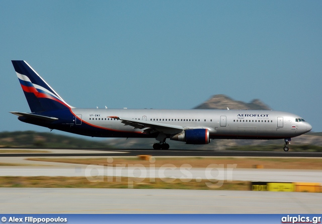 VP-BWX, Boeing 767-300ER, Aeroflot