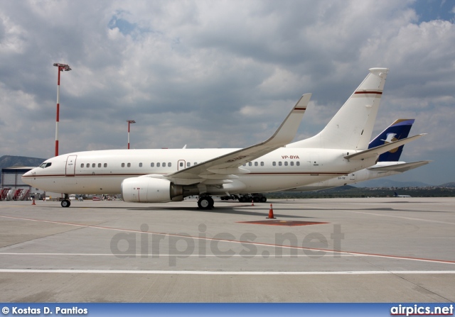 VP-BYA, Boeing 737-700/BBJ, Private