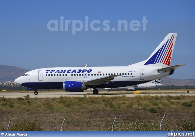 VP-BYQ, Boeing 737-500, Transaero