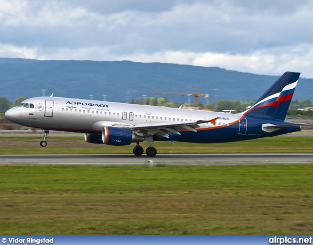 VP-BZO, Airbus A320-200, Aeroflot