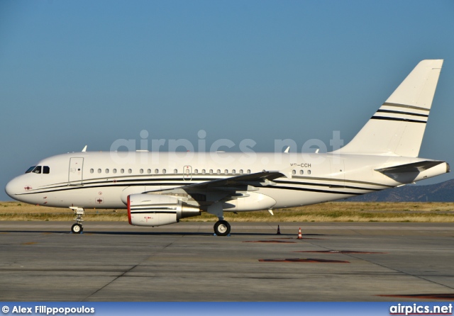 VP-CCH, Airbus A318-100CJ  Elite, Jet Aviation Business Jets