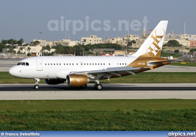 VP-CKH, Airbus A318-100CJ  Elite, Private