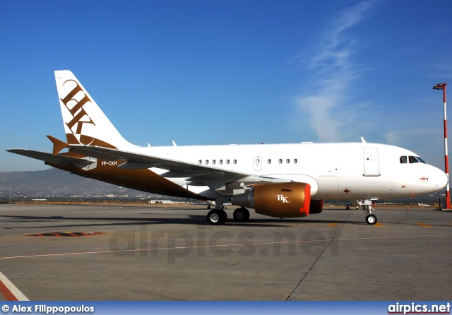 VP-CKH, Airbus A318-100CJ  Elite, Private