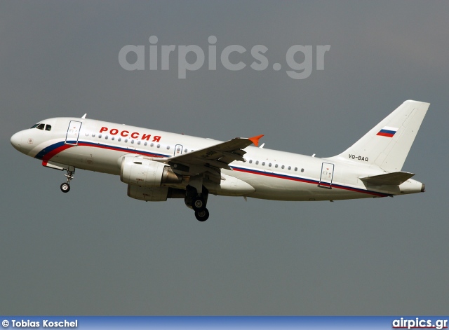 VQ-BAQ, Airbus A319-100, Rossiya Airlines