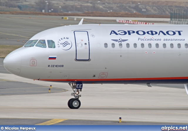 VQ-BEE, Airbus A321-200, Aeroflot