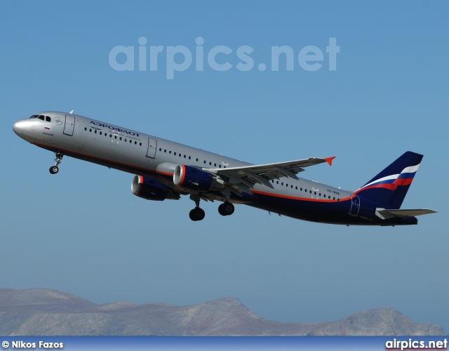 VQ-BHK, Airbus A321-200, Aeroflot