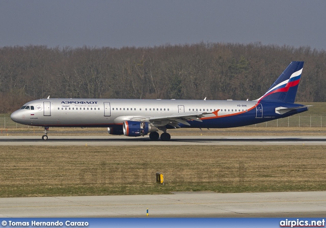 VQ-BHK, Airbus A321-200, Aeroflot