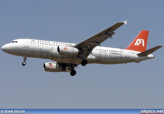 VT-EYK, Airbus A320-200, Indian Airlines