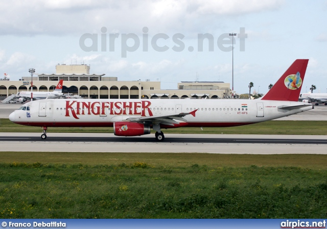 VT-KFS, Airbus A321-200, Kingfisher Airlines