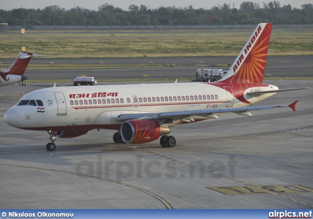 VT-SCV, Airbus A319-100, Air India