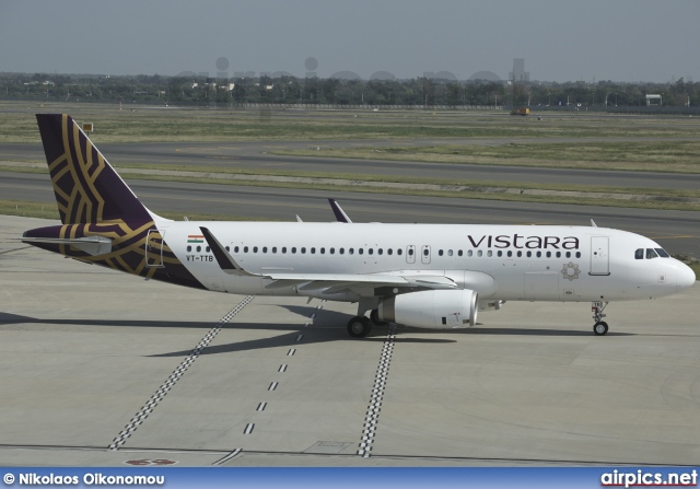 VT-TTB, Airbus A320-200, Vistara