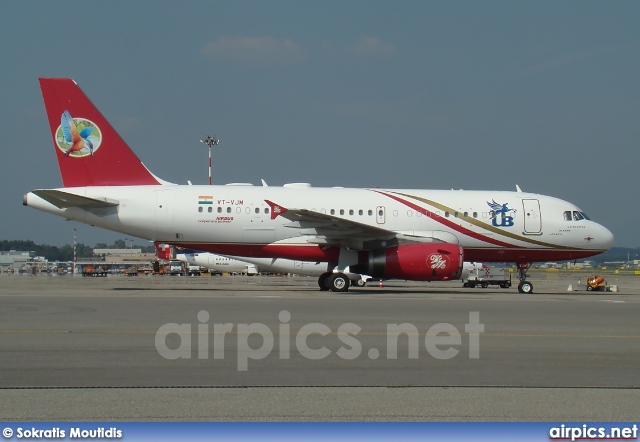 VT-VJM, Airbus A319-100CJ, Kingfisher Airlines