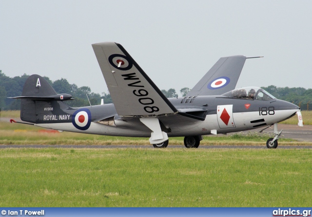 WV908, Hawker Sea Hawk FG.6, Royal Navy - Fleet Air Arm