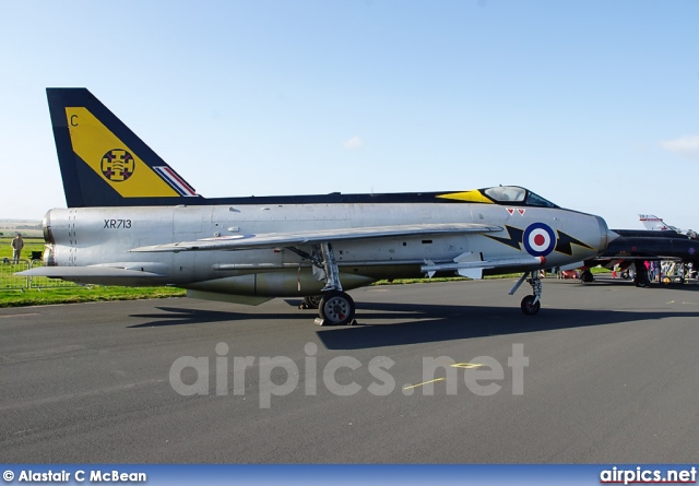 XR713, English Electric Lightning F.3, Royal Air Force