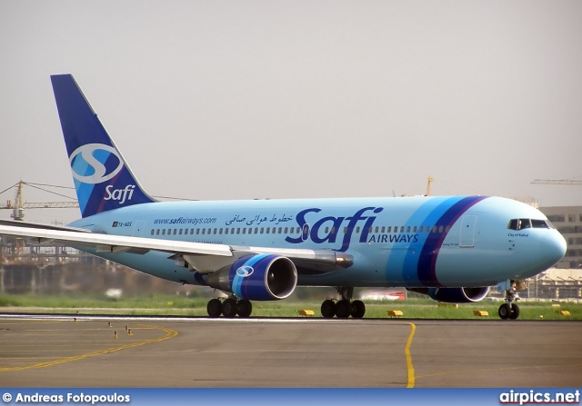 YA-AQS, Boeing 767-200, Safi Airways