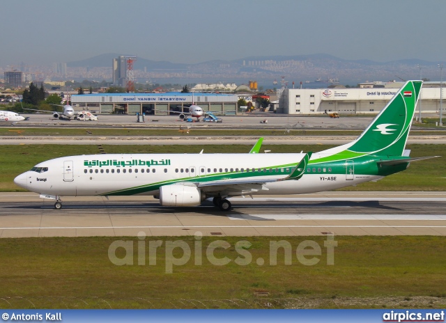 YI-ASE, Boeing 737-800, Iraqi Airways