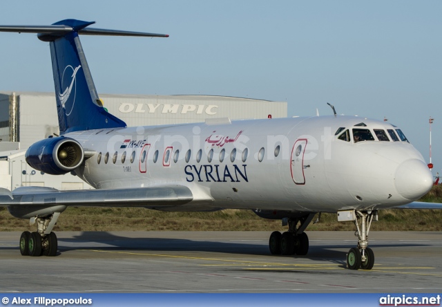 YK-AYE, Tupolev Tu-134-B-3, Syrian Arab Airlines