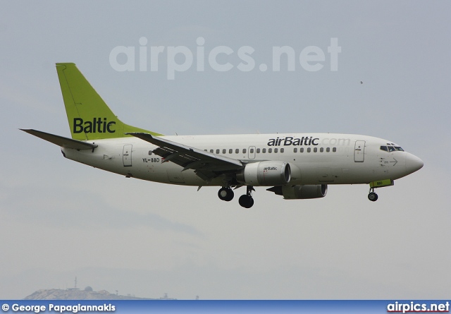 YL-BBD, Boeing 737-500, Air Baltic