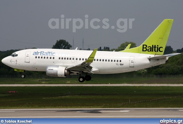 YL-BBF, Boeing 737-500, Air Baltic