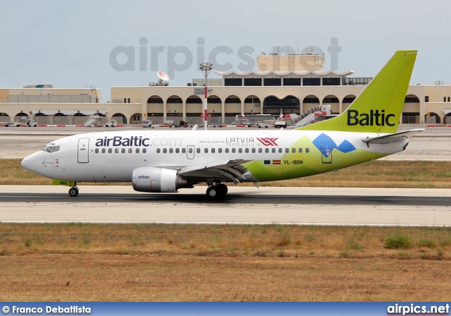 YL-BBN, Boeing 737-500, Air Baltic