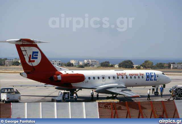 YL-LBI, Tupolev Tu-134-B-3, BEL-Baltic Express Line