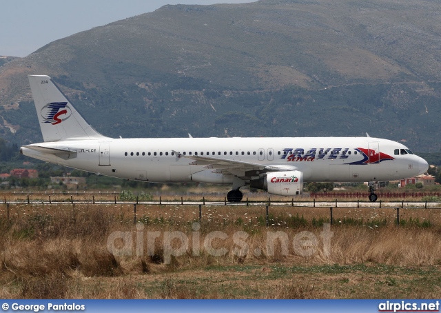 YL-LCE, Airbus A320-200, Travel Service (Czech Republic)