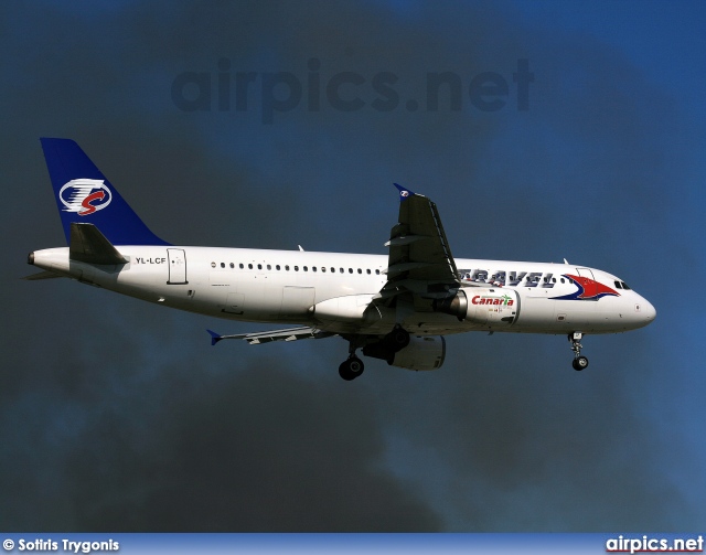 YL-LCF, Airbus A320-200, Travel Service (Czech Republic)