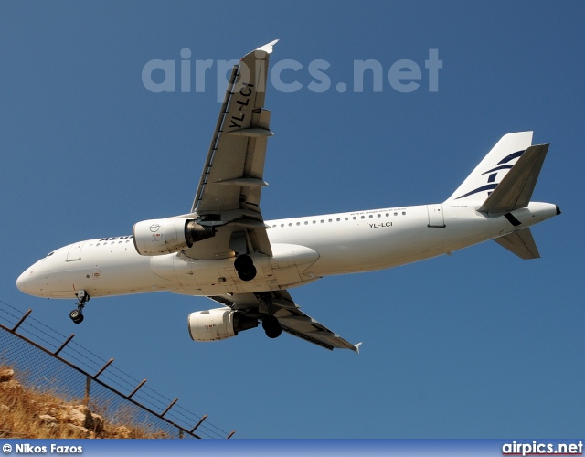 YL-LCI, Airbus A320-200, Aegean Airlines