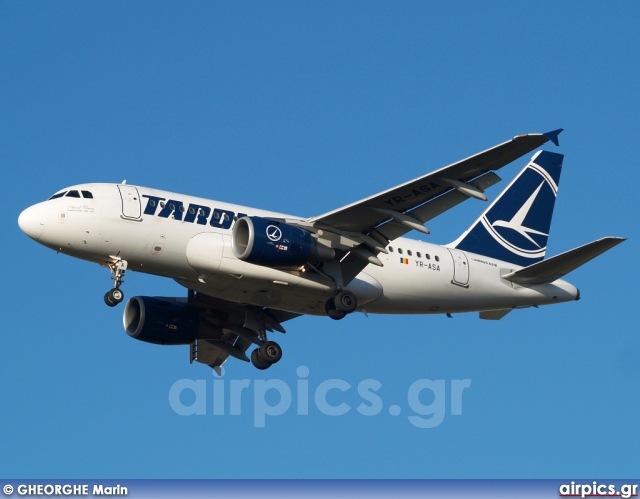 YR-ASA, Airbus A318-100, Tarom