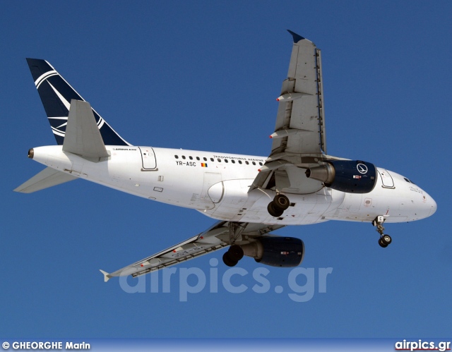 YR-ASC, Airbus A318-100, Tarom