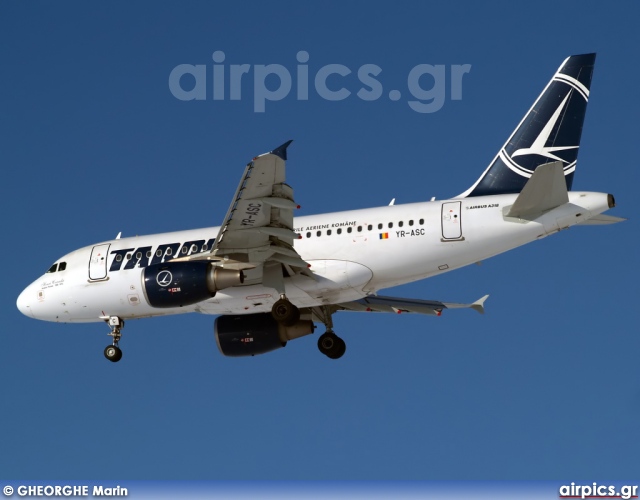 YR-ASC, Airbus A318-100, Tarom