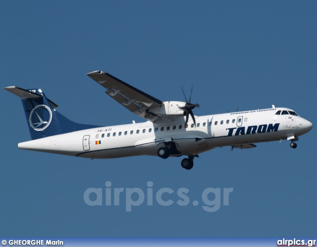 YR-ATI, ATR 72-210, Tarom