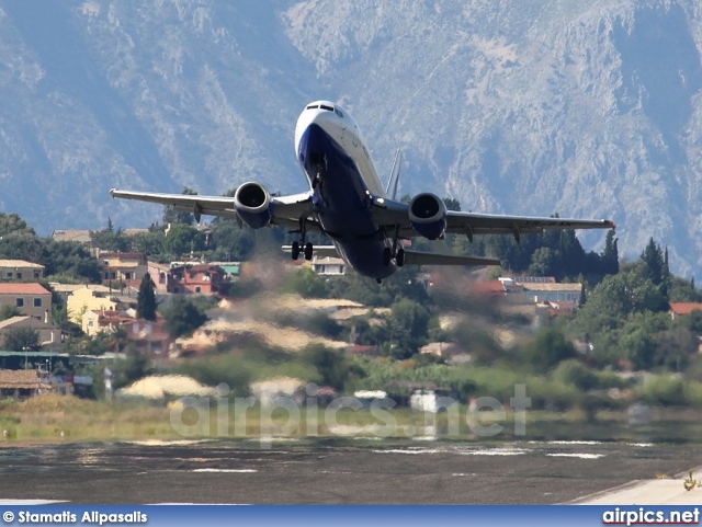 YR-BAK, Boeing 737-400, Blue Air