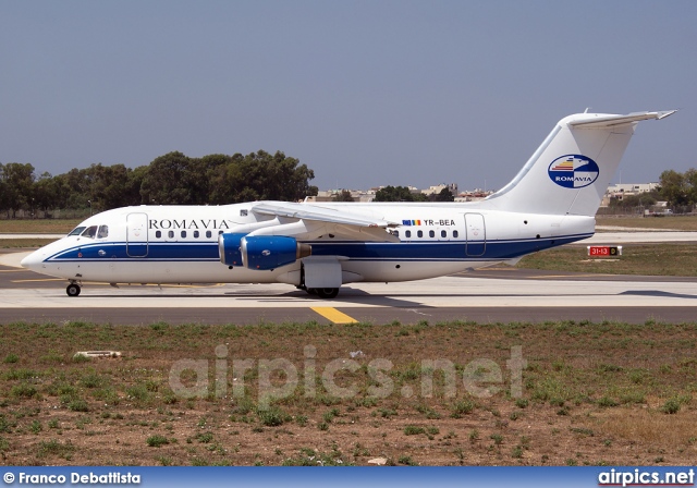 YR-BEA, British Aerospace BAe 146-200, Romavia