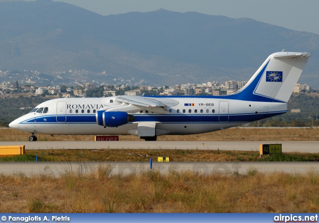 YR-BEB, British Aerospace BAe 146-200, Romavia